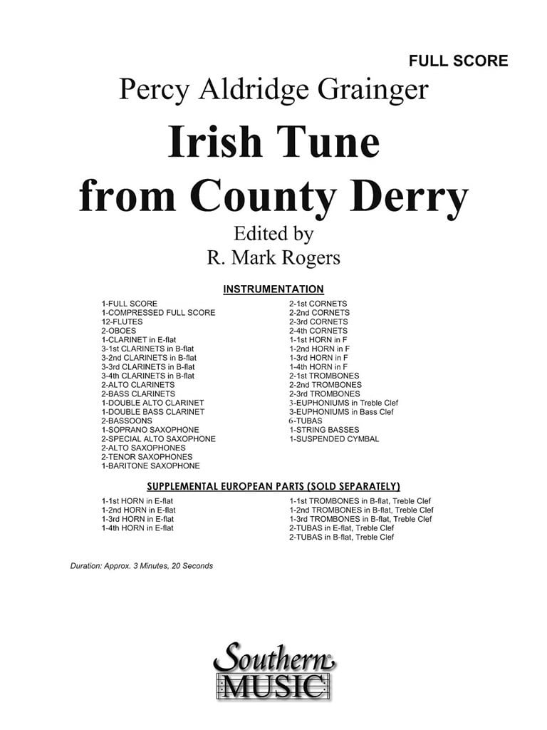 Irish Tune From County Derry